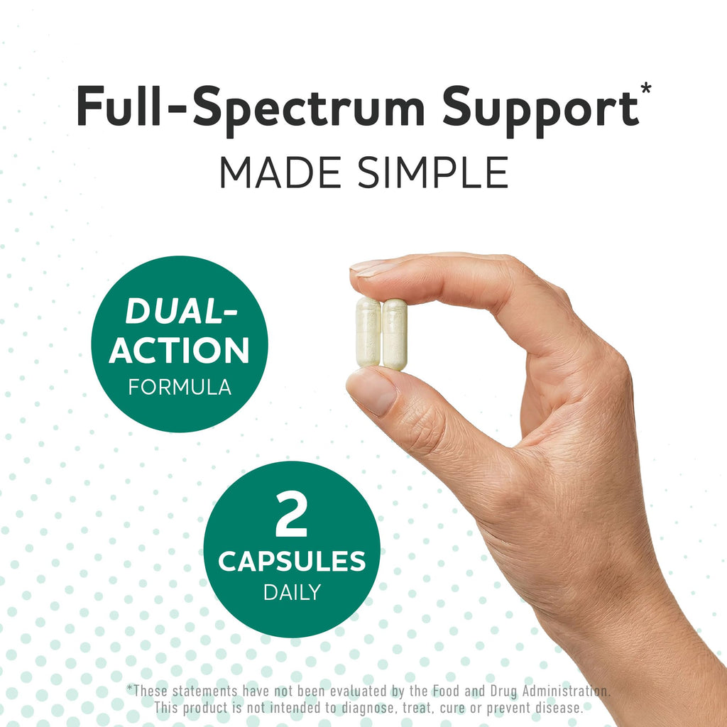 Prebiotics and Probiotics | 50 Billion CFU, 16 Probiotic Strains & Inulin Prebiotic Fiber | Delayed Release Capsules | Gut Health Support | Prebiotics and Probiotics for Women & Men | Non-GMO | 60 Ct - FENGGESTORE20