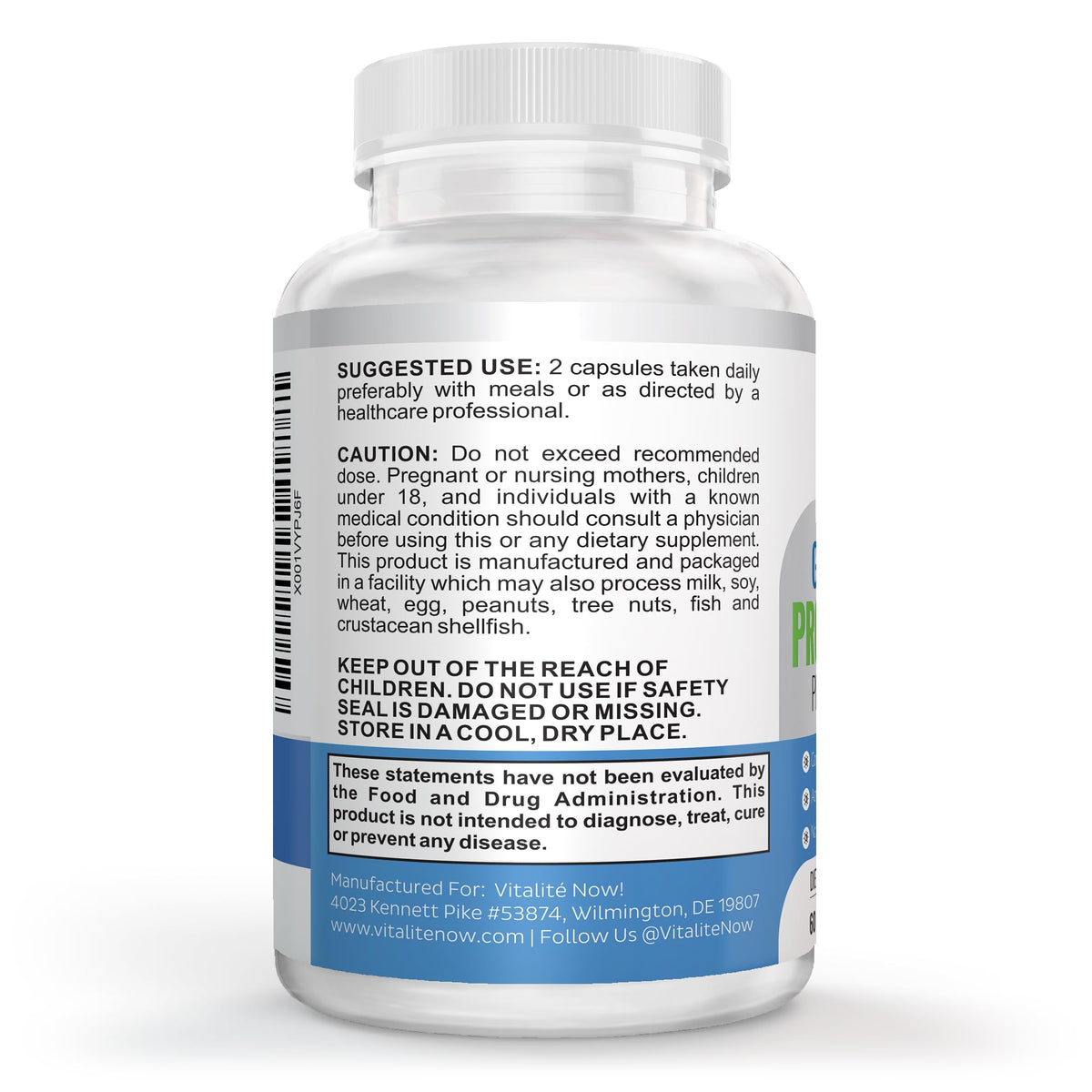 Premium Probiotic plus Ultimate Prebiotic - Gut Biome Builder & Restoration - 4.4 Bn CFU - Best for Women & Men - Bacteria Reaches Intestine within Hours - FENGGESTORE20