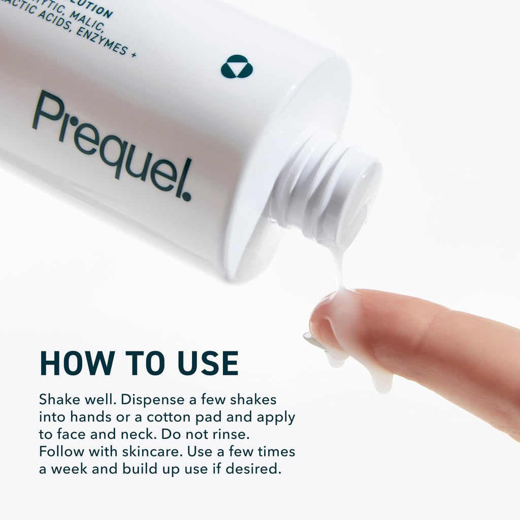 Prequel Skin Multi-Acid Milk Peel, Professional Exfoliating Solution. 15% Glycolic Acid Face Peel with Lactic Acid and Enzymes - FENGGESTORE20