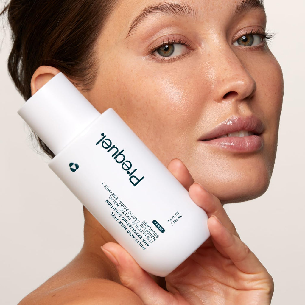 Prequel Skin Multi-Acid Milk Peel, Professional Exfoliating Solution. 15% Glycolic Acid Face Peel with Lactic Acid and Enzymes - FENGGESTORE20