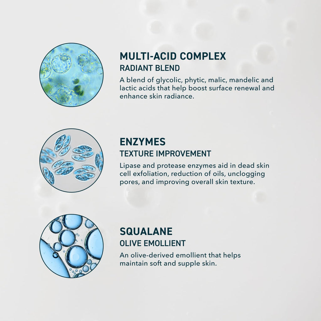 Prequel Skin Multi-Acid Milk Peel, Professional Exfoliating Solution. 15% Glycolic Acid Face Peel with Lactic Acid and Enzymes - FENGGESTORE20