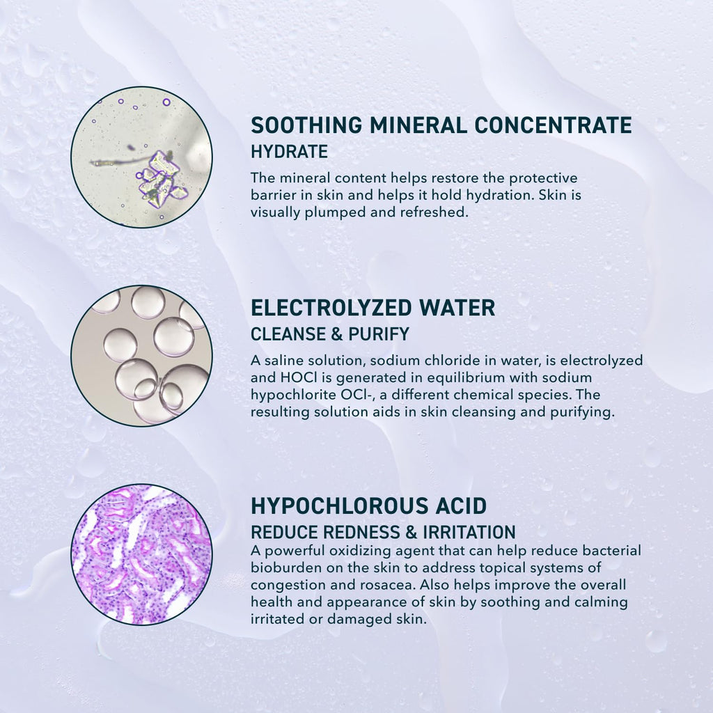 Prequel Skin Universal Skin Solution Hypochlorous Acid Spray for Face and Body. Fine Mist HOCL Facial Cleanser and Dermal - FENGGESTORE20
