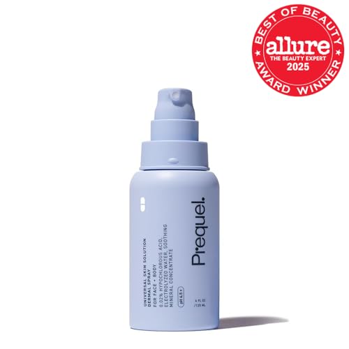 Prequel Skin Universal Skin Solution Hypochlorous Acid Spray for Face and Body. Fine Mist HOCL Facial Cleanser and Dermal - FENGGESTORE20