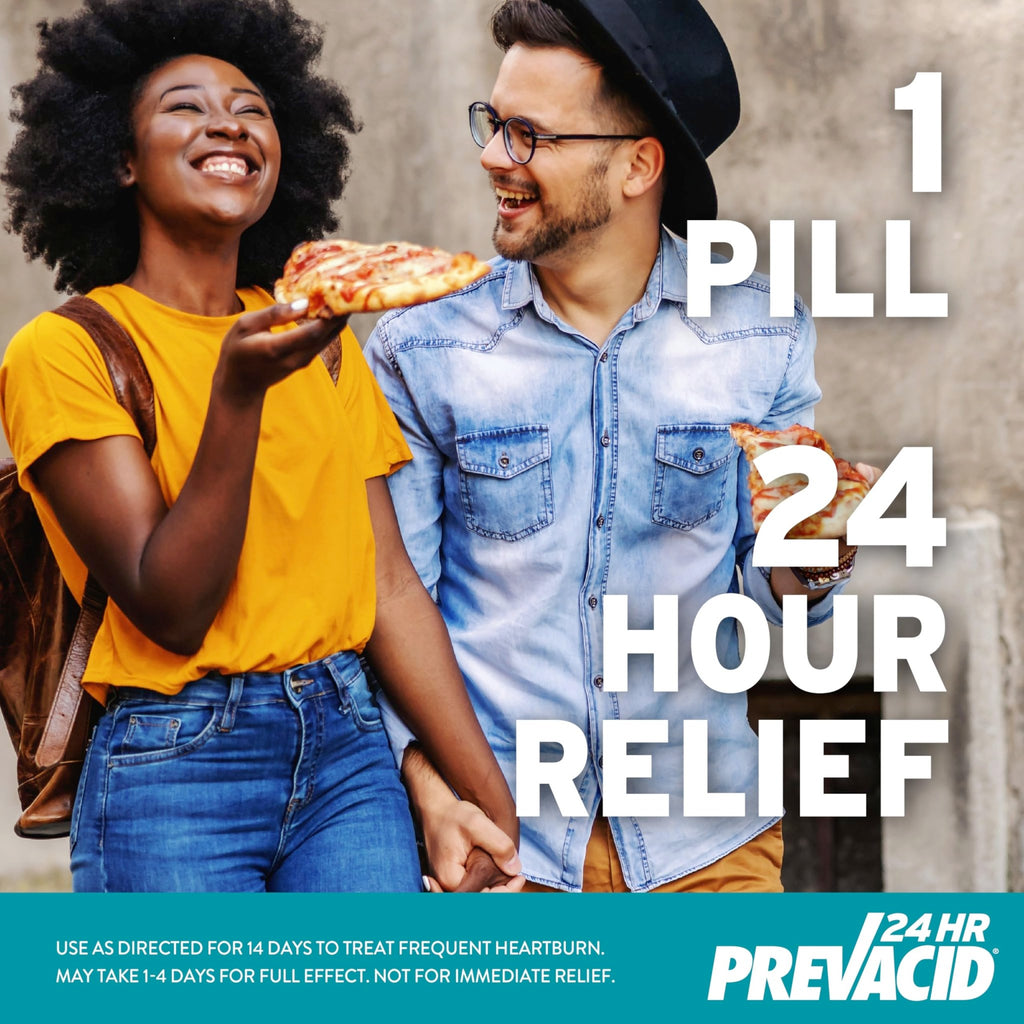 Prevacid 24HR Lansoprazole Capsules, 15 mg Acid Reducer, Delayed-Release PPI for Frequent Heartburn Relief, 42 Count - FENGGESTORE20