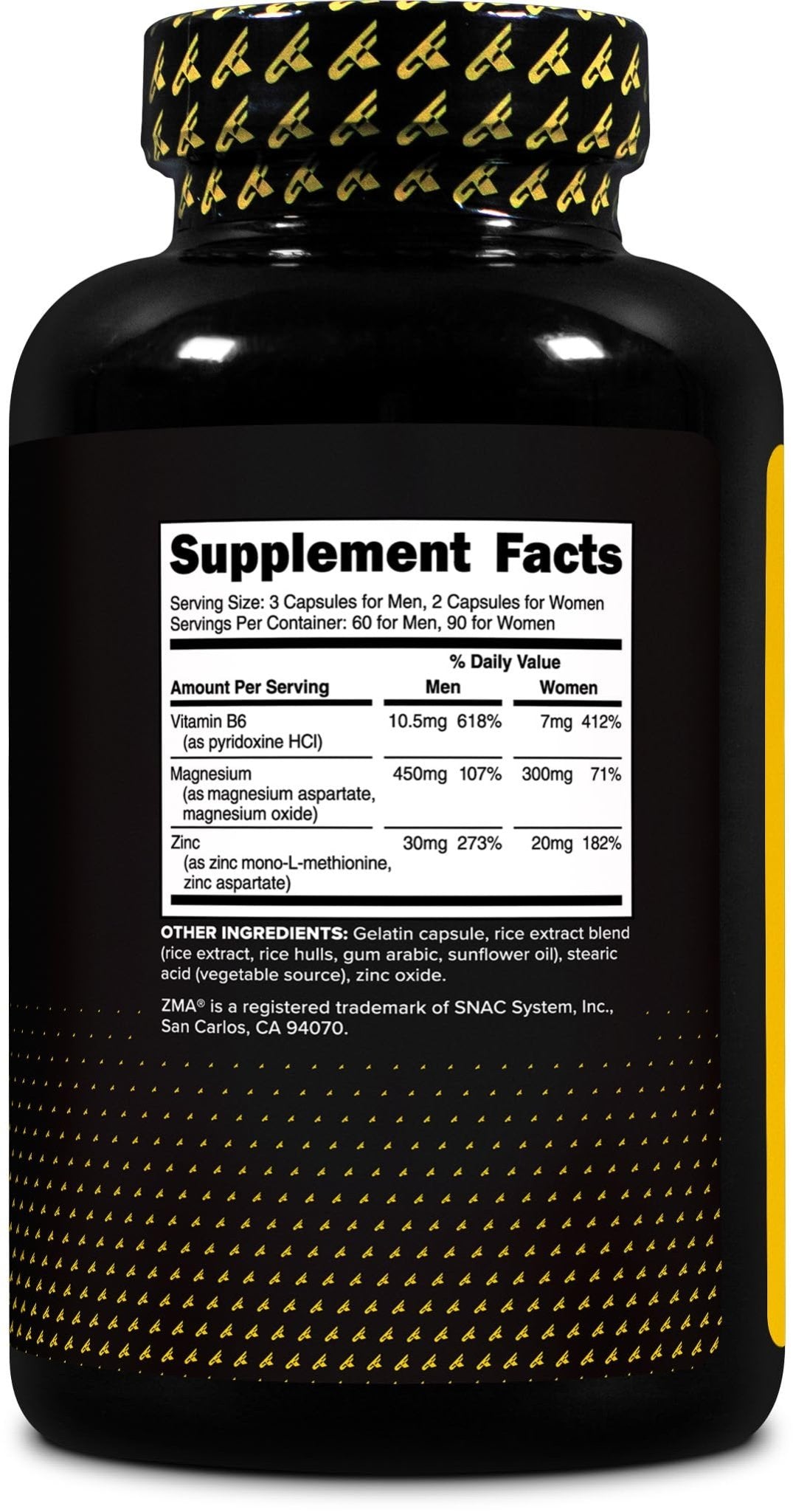 Primaforce ZMA Dietary Supplement, 180 Capsules - FENGGESTORE20