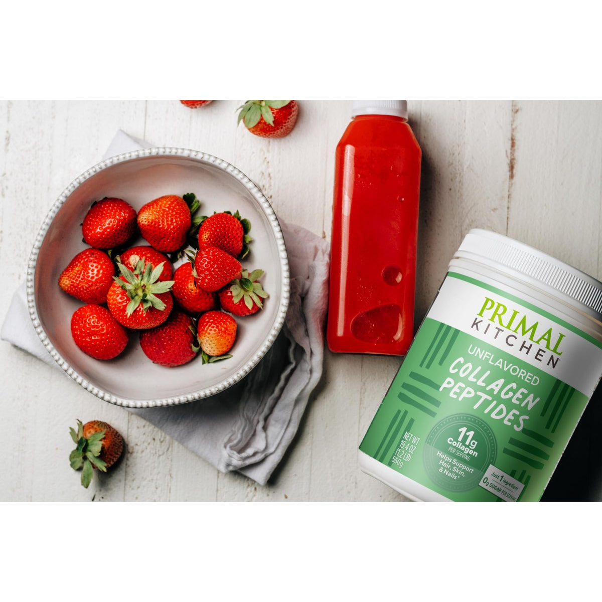 Primal Kitchen Collagen Peptides, Unflavored Collagen Powder, 1.2 Pounds - FENGGESTORE20