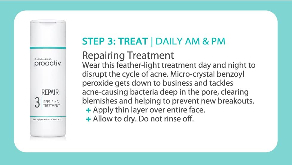 Proactiv Repair Acne Treatment Benzoyl Peroxide Spot Treatment and Repairing Serum Clear, 3 Fl Oz - FENGGESTORE20