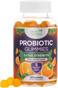 Probiotic Gummies - Advanced Multi-Strain Probiotic Formula - Gut & Digestive Health Support Gummy - Bacillus Coagulans 5 Billion CFU Per Serving, Daily Acidophilus Probiotics Supplement - 120 Gummies - FENGGESTORE20