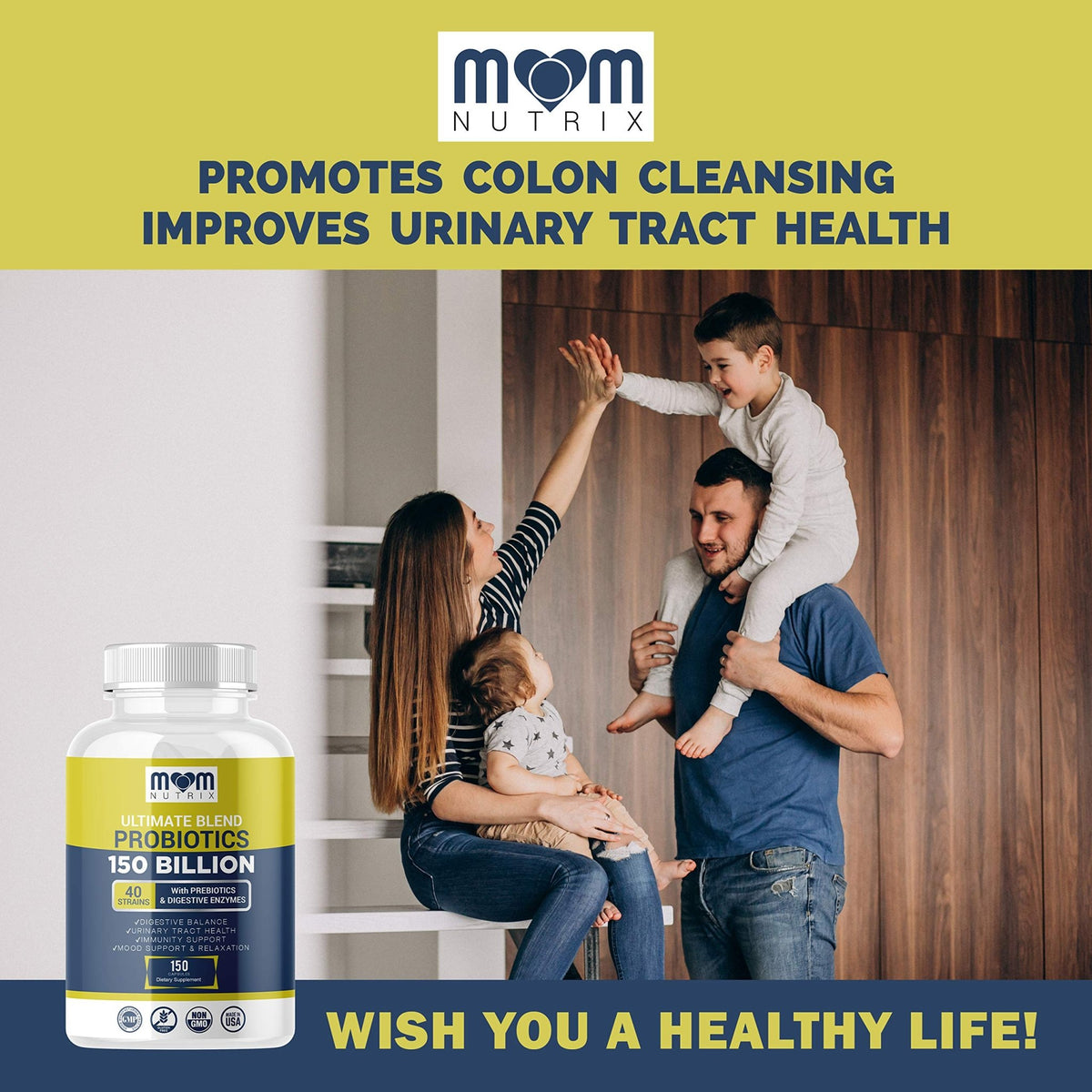 Probiotics 150 Billion CFU - 40 Strain Probiotics for Women, Men and Adults - Shelf Stable Probiotic with Organic Prebiotic - Acidophilus Probiotic - FENGGESTORE20