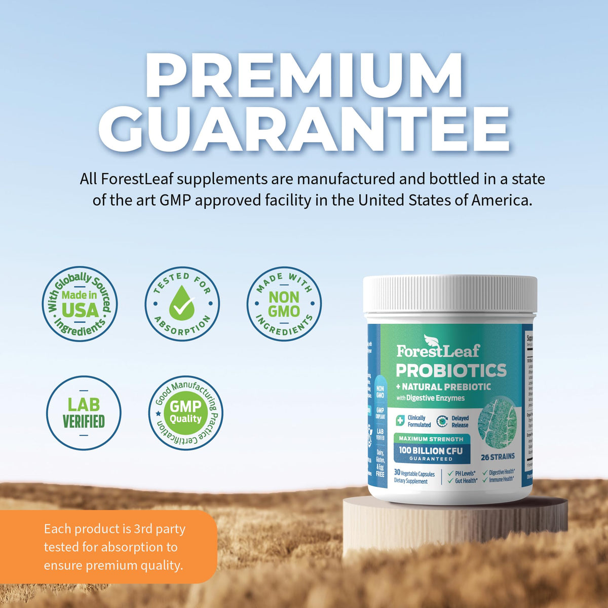 Probiotics for Men and Women, 100 Billion CFU, 26 Unique Strains, Men's and Women's Probiotic and Prebiotics Support Digestive Health, Gut Wellness, Energy, - FENGGESTORE20