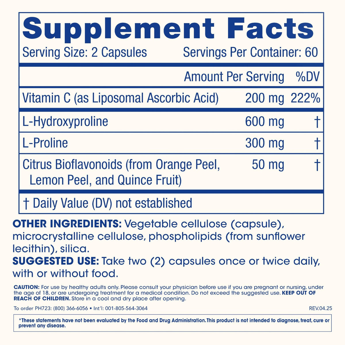 ProHealth Pro Collagen Activator Triple Third-Party Lab Tested, 120 Capsules - FENGGESTORE20