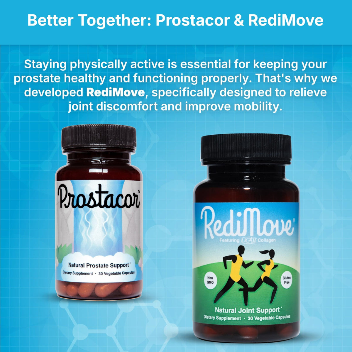 Prostacor - Natural Prostate Support Supplement - Non-GMO, Vegan, Gluten-Free - FENGGESTORE20