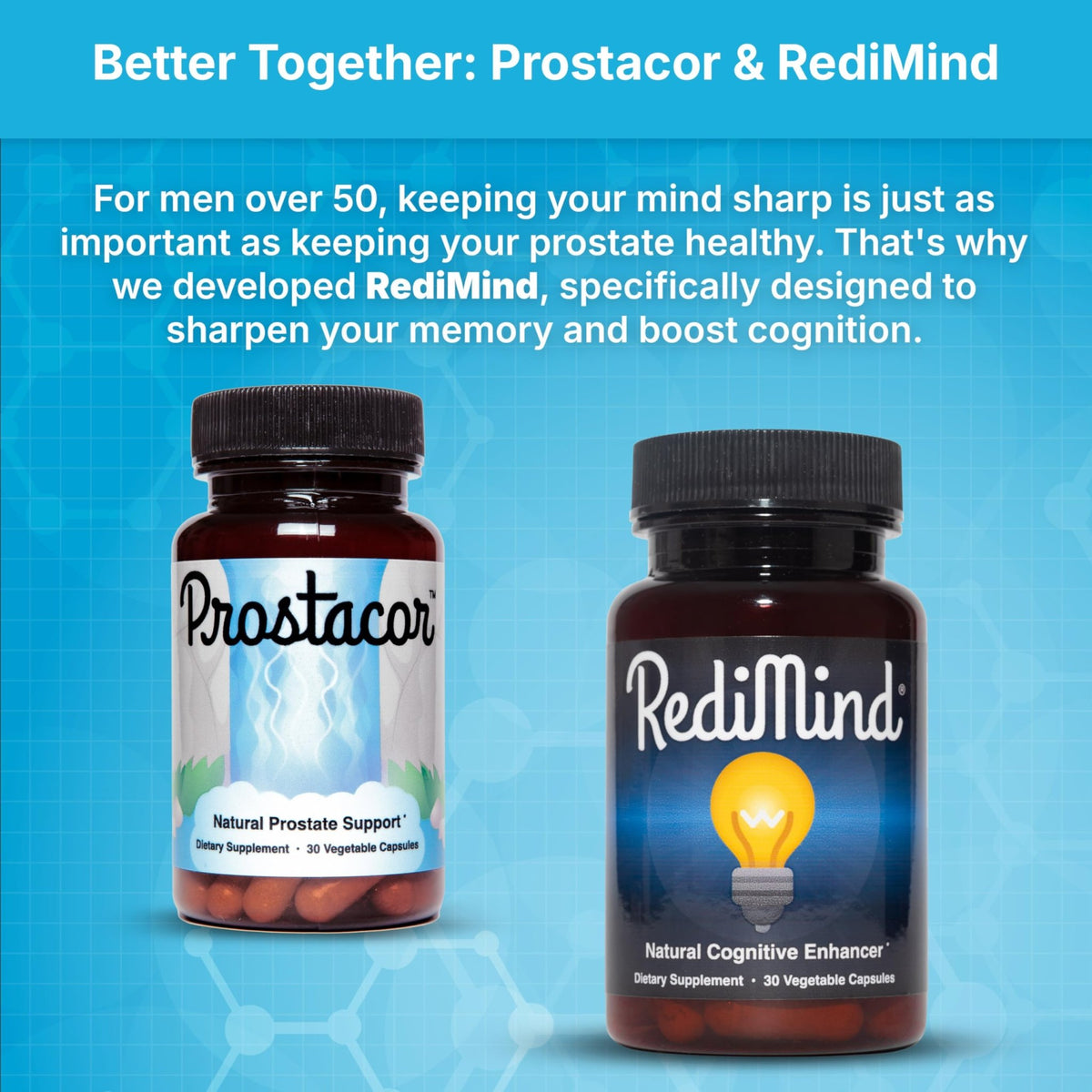 Prostacor - Natural Prostate Support Supplement - Non-GMO, Vegan, Gluten-Free - FENGGESTORE20