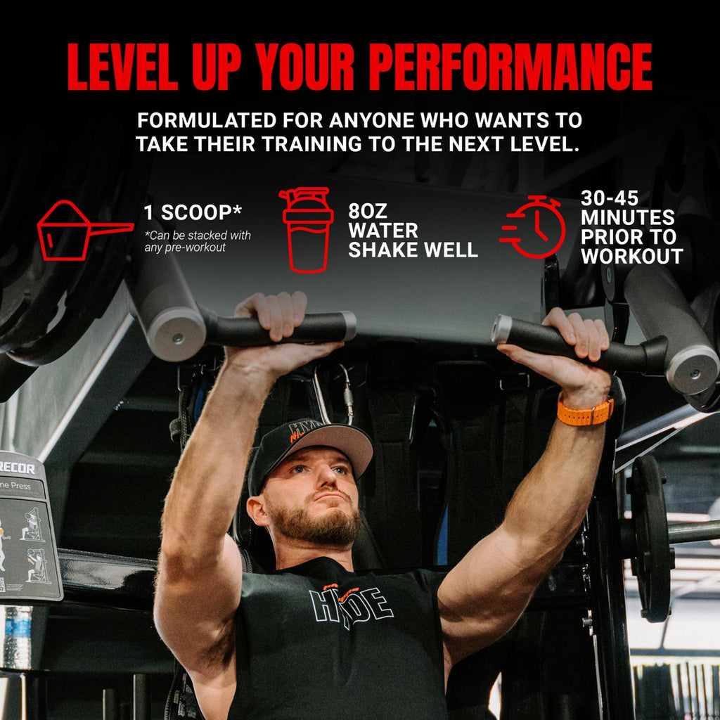 ProSupps Mr. Hyde Max Pump Pre Workout Powder - Stim-Free Preworkout Supports Blood Flow, Muscle Volume & Endurance - Caffeine-Free Nitric Oxide Gym & Fitness Supplements - FENGGESTORE20