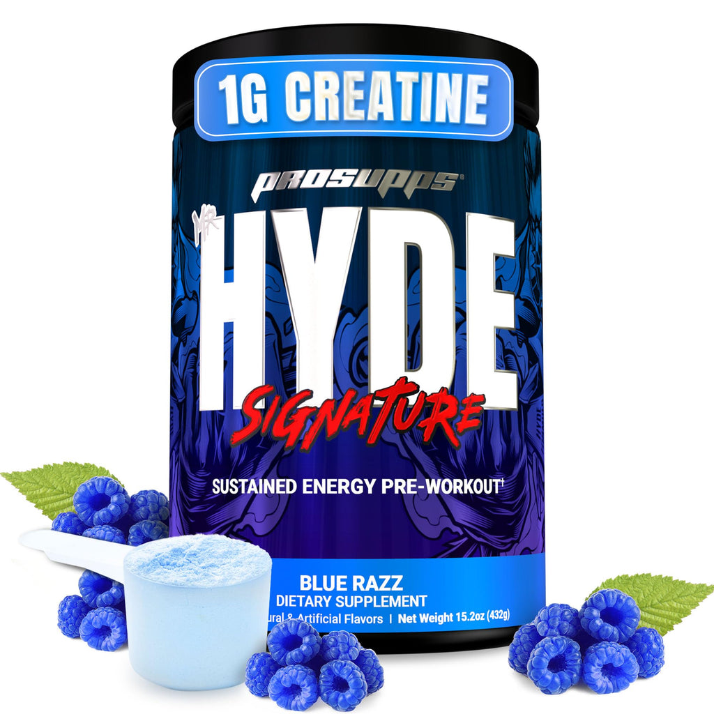 ProSupps Mr. Hyde Signature Pre Workout Powder with Creatine, Beta Alanine & Caffeine - Performance, Energy & Endurance - Clean Fitness & Gym Supplements - FENGGESTORE20