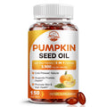 Pumpkin Seed Oil with Saw Palmetto, 3500mg Max Strength per Serving, 150 Softgels, Cold-Pressed with Essential Fatty Acids & Phytosterols, Supports Immune - FENGGESTORE20