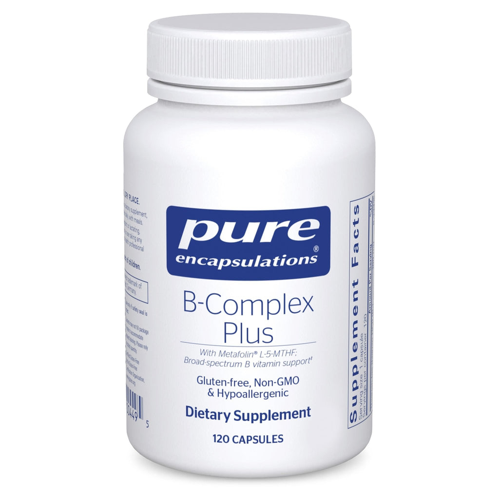 Pure Encapsulations B-Complex Plus - B Vitamins Supplement to Support Neurological Health, Cardiovascular Health, Energy Levels & Nervous System Support - FENGGESTORE20