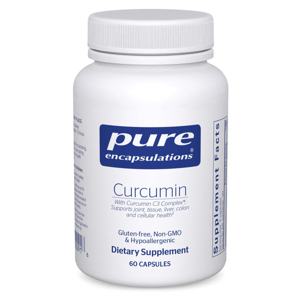 Pure Encapsulations Curcumin - 500 mg - Supports Joint Health & Liver Health - Curcuma Longa Capsule - FENGGESTORE20