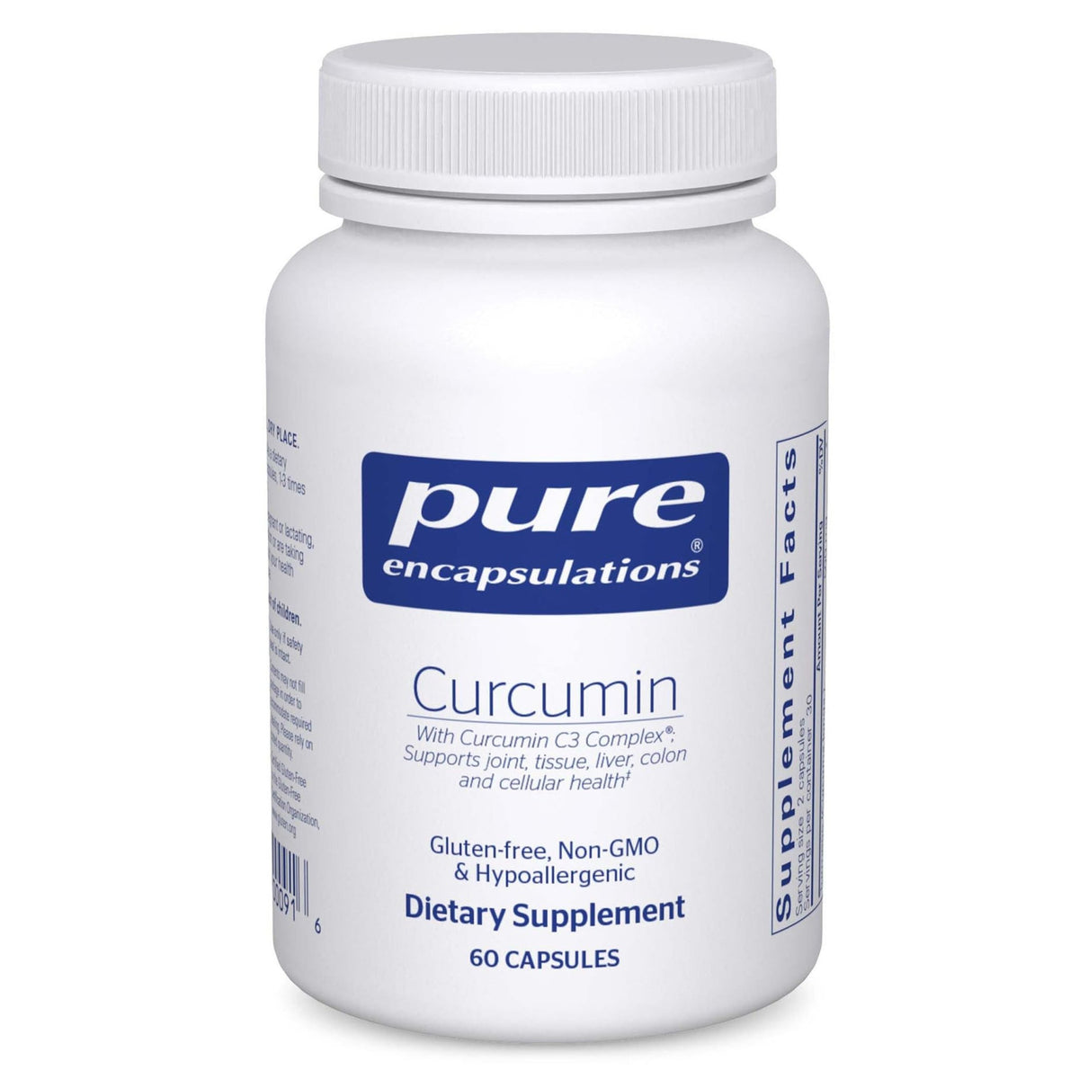 Pure Encapsulations Curcumin - 500 mg - Supports Joint Health & Liver Health - Curcuma Longa Capsule - FENGGESTORE20