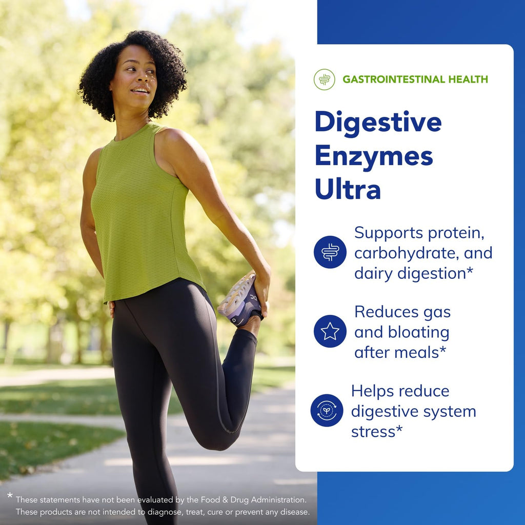 Pure Encapsulations Digestive Enzymes Ultra - Vegetarian Digestive Enzyme Supplement to Support Protein, Carb, Fiber, and Dairy Digestion* - 90 Capsules - FENGGESTORE20