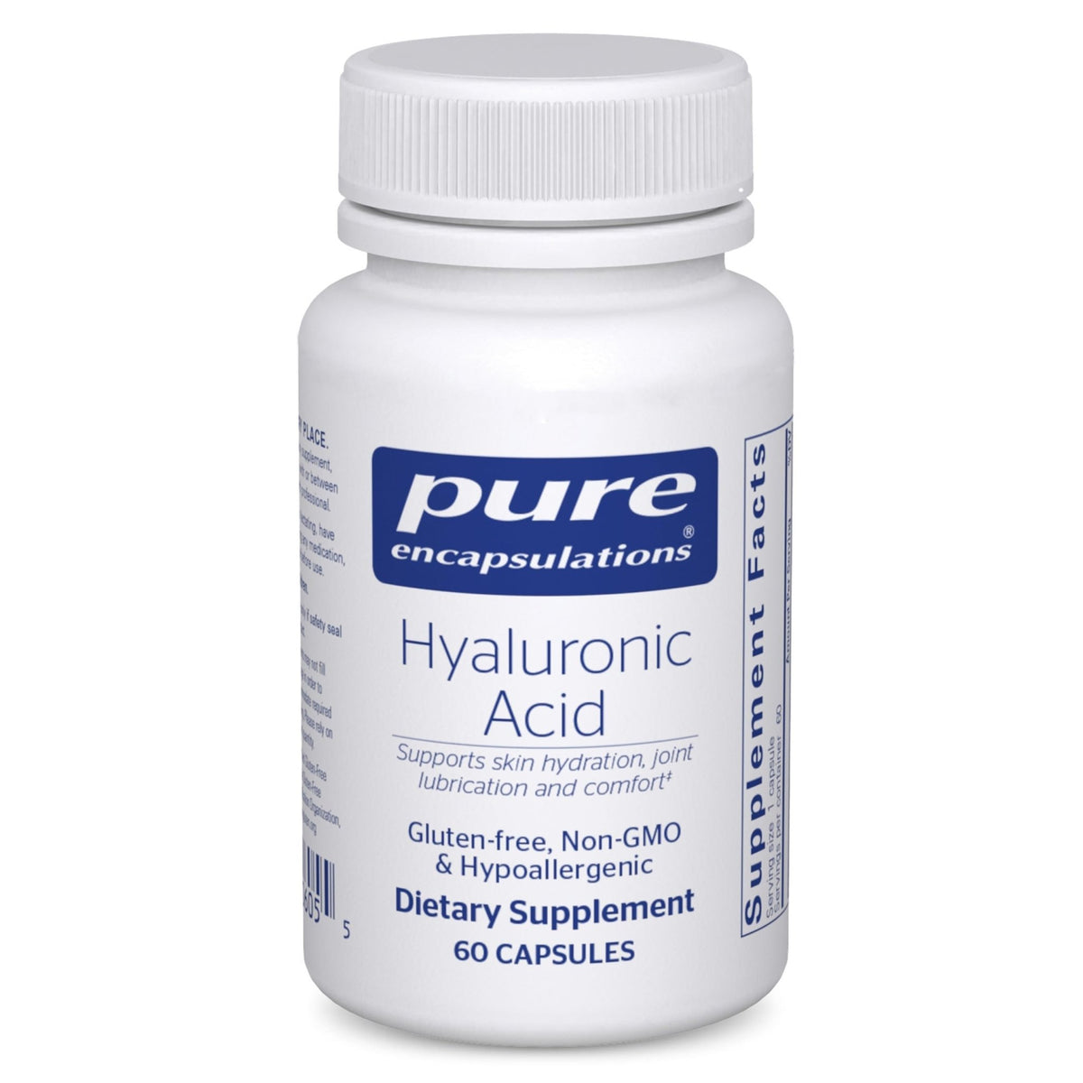 Pure Encapsulations Hyaluronic Acid - for Skin Hydration, Joint Lubrication & Joint Health* - Effective Absorption - Gluten Free - FENGGESTORE20
