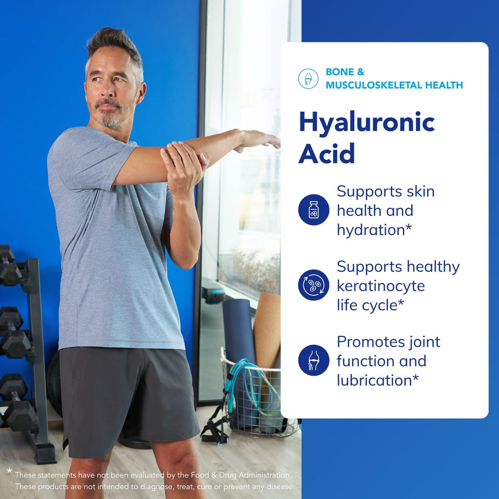 Pure Encapsulations Hyaluronic Acid - for Skin Hydration, Joint Lubrication & Joint Health* - Effective Absorption - Gluten Free - FENGGESTORE20