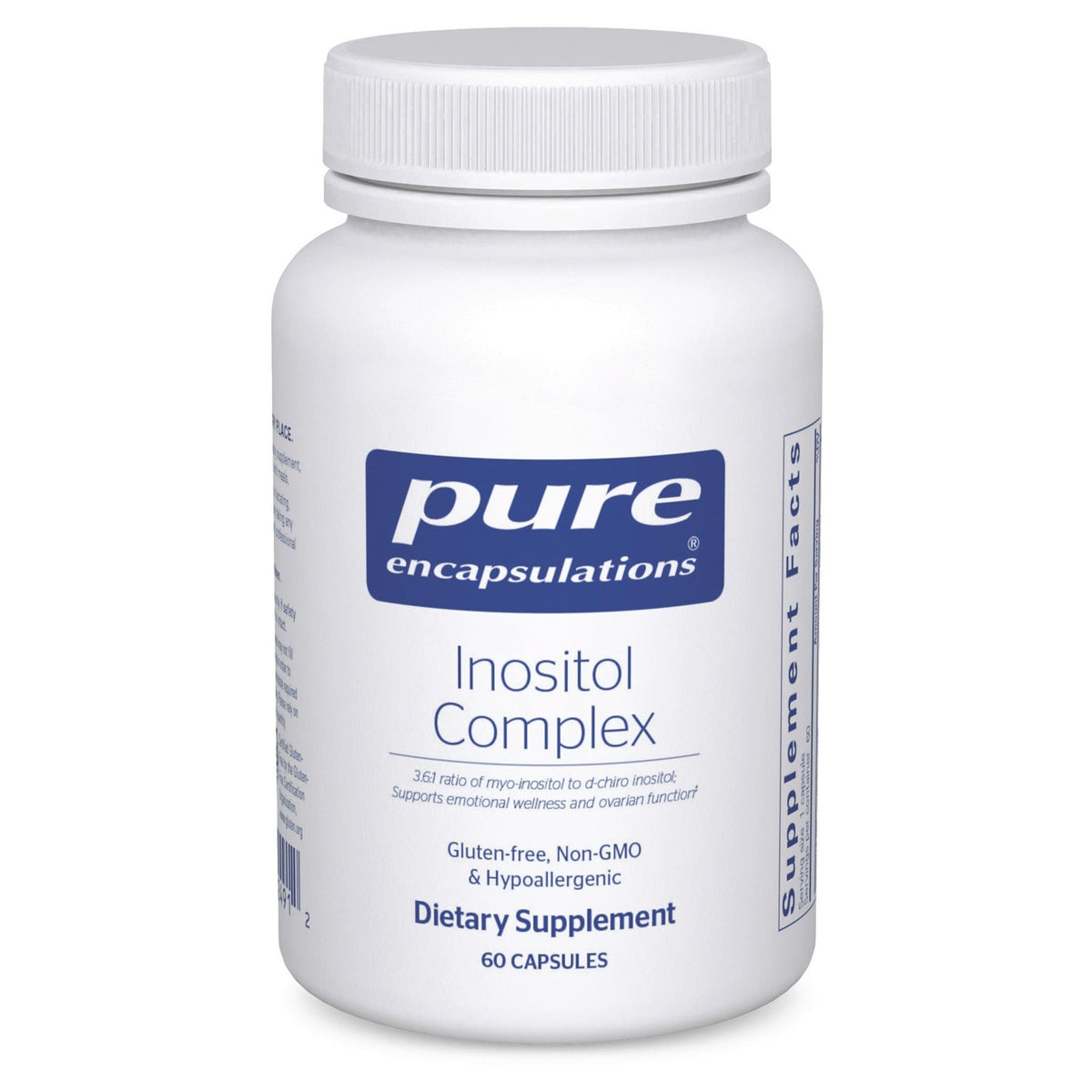 Pure Encapsulations Inositol Complex | Supplement to Support Energy, Healthy Metabolism, and Ovarian Function* | 60 Capsules - FENGGESTORE20