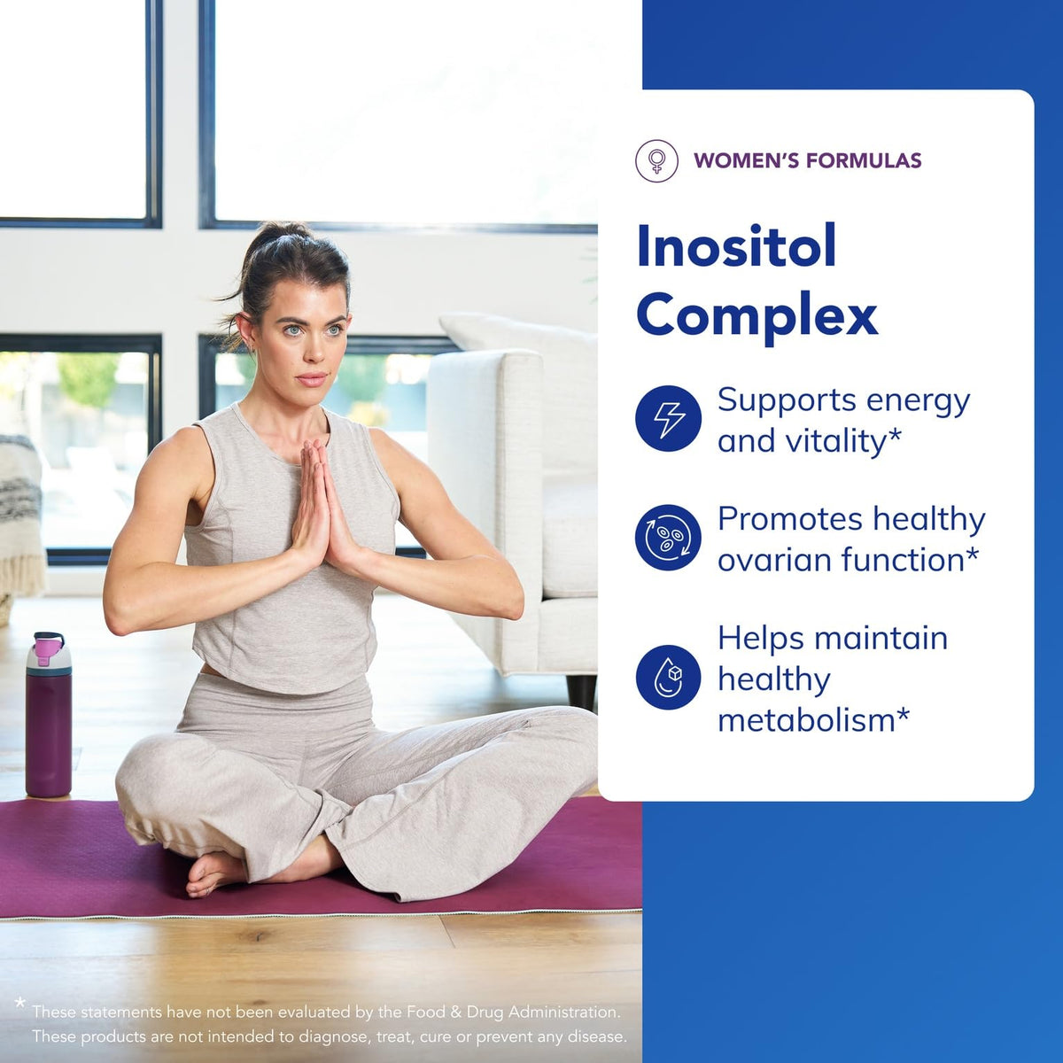 Pure Encapsulations Inositol Complex | Supplement to Support Energy, Healthy Metabolism, and Ovarian Function* | 60 Capsules - FENGGESTORE20