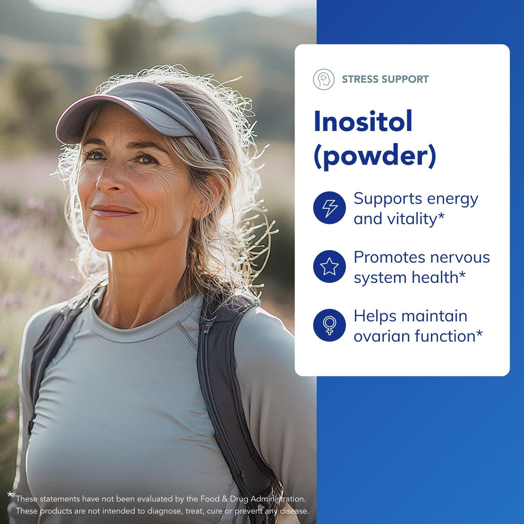 Pure Encapsulations Inositol (Powder) - Supplement to Support Energy, Nervous System & Ovarian Function* - with Myo-Inositol - 8.8 Ounces - FENGGESTORE20