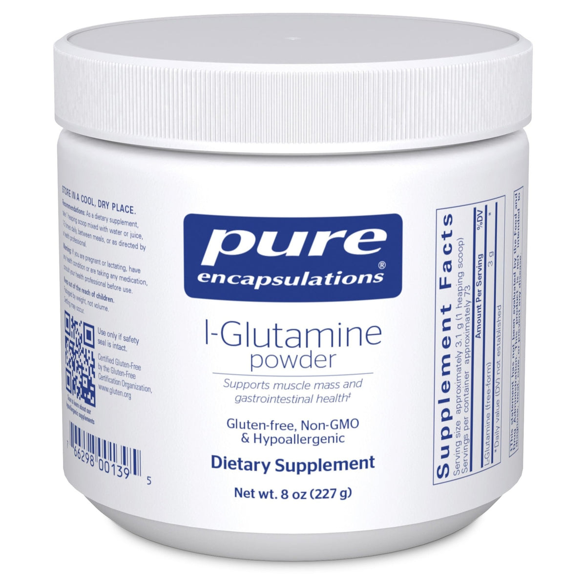 Pure Encapsulations L-Glutamine Powder - Supplement for Immune and Digestive Support, Gut Health and Lining, Metabolism, and Muscle Support* - FENGGESTORE20