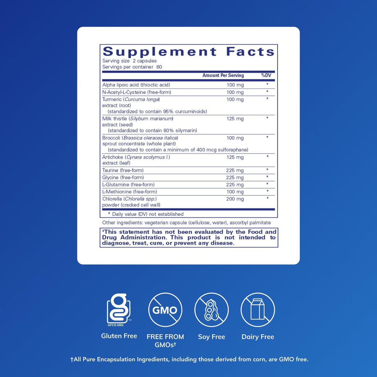 Pure Encapsulations Liver-G.I. Detox - Liver Cleanser & GI Detox* - with Alpha Lipoic Acid & Curcumin Extract - Gluten Free & Non-GMO - 120 Capsules - FENGGESTORE20