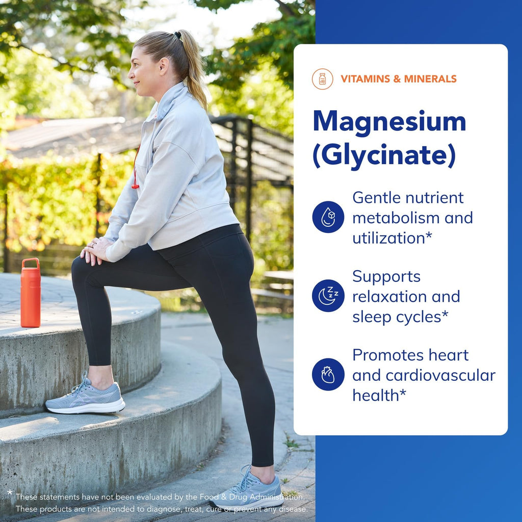 Pure Encapsulations Magnesium (Glycinate) - Supplement to Support Stress Relief, Sleep, Heart Health, Nerves, Muscles, and Metabolism - FENGGESTORE20