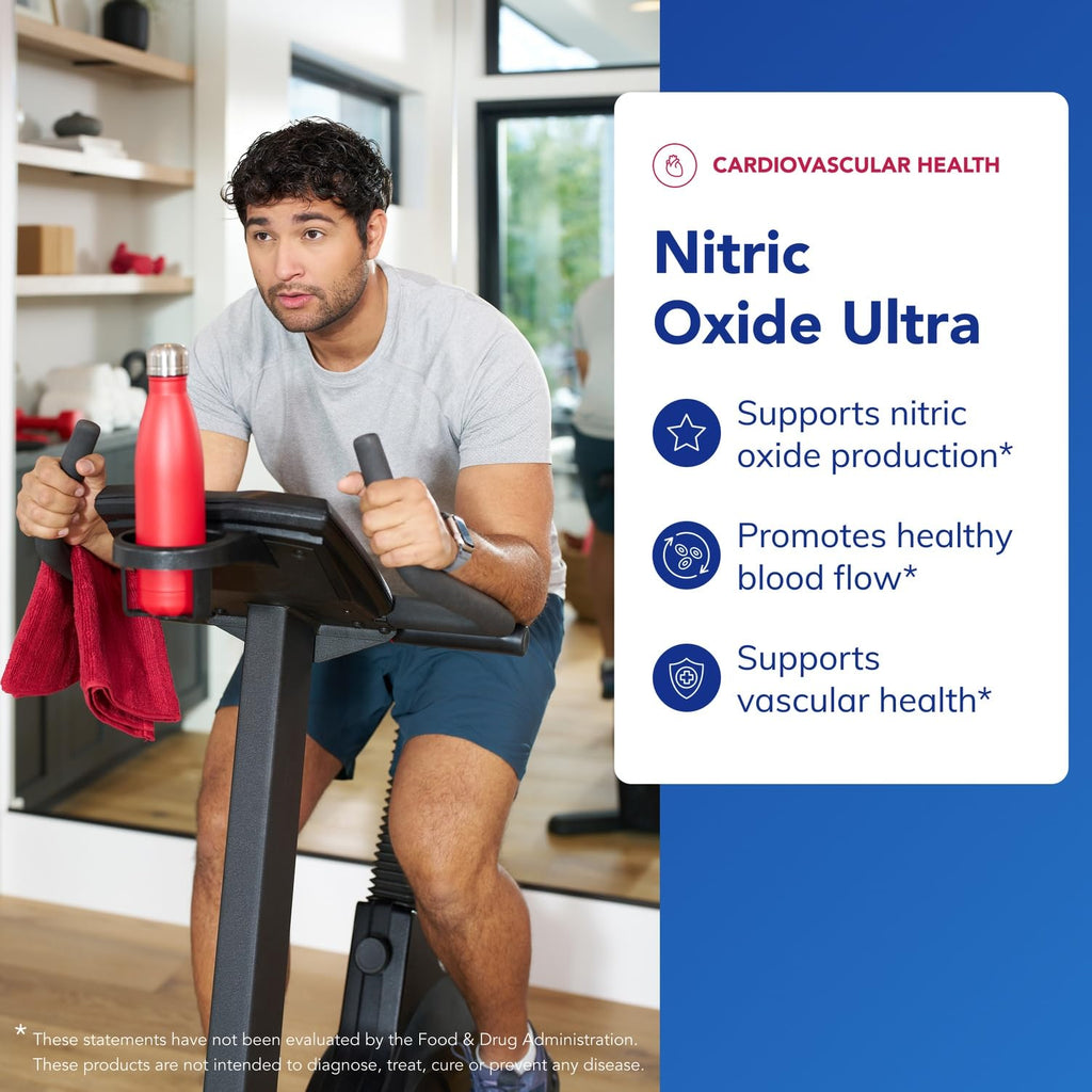 Pure Encapsulations Nitric Oxide Ultra (Capsules) - Supplement Supports Nitric Oxide Production, Healthy Blood Flow & Vascular Health - with L-Citrulline & CranLoad Cranberry Extract - 120 Capsules - FENGGESTORE20