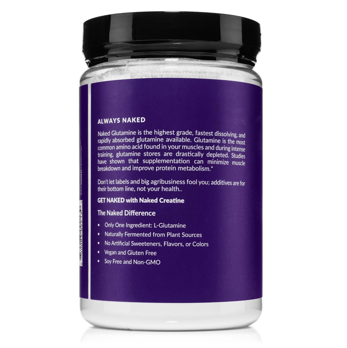 Pure L-Glutamine Made in The USA - 100 Servings - 500g, 1.1lb Bulk, Vegan, Non-GMO, Gluten and Soy Free. Minimize Muscle Breakdown & Improve Protein Synthesis. No Additives - FENGGESTORE20