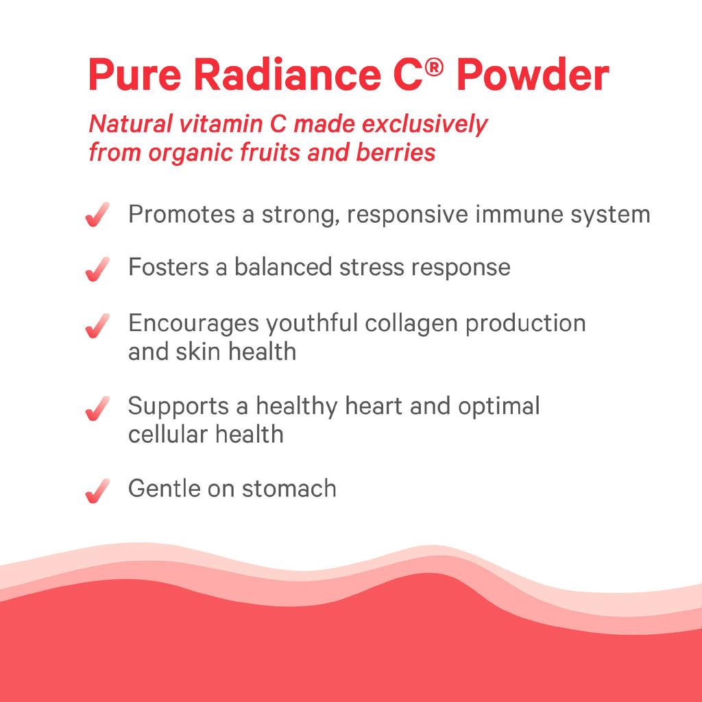 PURE SYNERGY Pure Radiance C | Organic Vitamin C Capsules | 100% Natural, Whole Food, Non-GMO Supplement with Organic Camu Camu - FENGGESTORE20