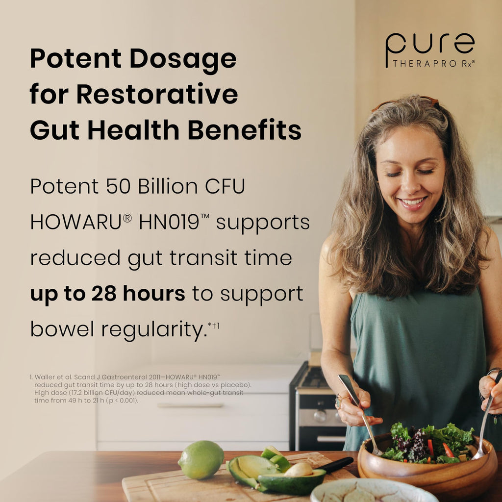Pure Therapro Rx Power Probiotic 100B | 30 Acid Resistant Capsules - 1 Month Supply | 4 Proven Strains 100 Billion CFU | Flora Balance & Digestion - FENGGESTORE20