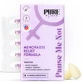 PURE WOMAN - Pause-Me-Not Suppositories - Menopausal Symptom Relief - Natural Ingredients - Relieves Hot Flashes & Vaginal Dryness - Promotes Stable Mood - Enhanced Vaginal Relief - 10 Pk - FENGGESTORE20
