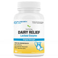 Puregen Labs Dairy Relief Natural Fast Acting Lactase Enzyme 3000 FCC, Lactose Intolerance Pills 90 Caplets - FENGGESTORE20