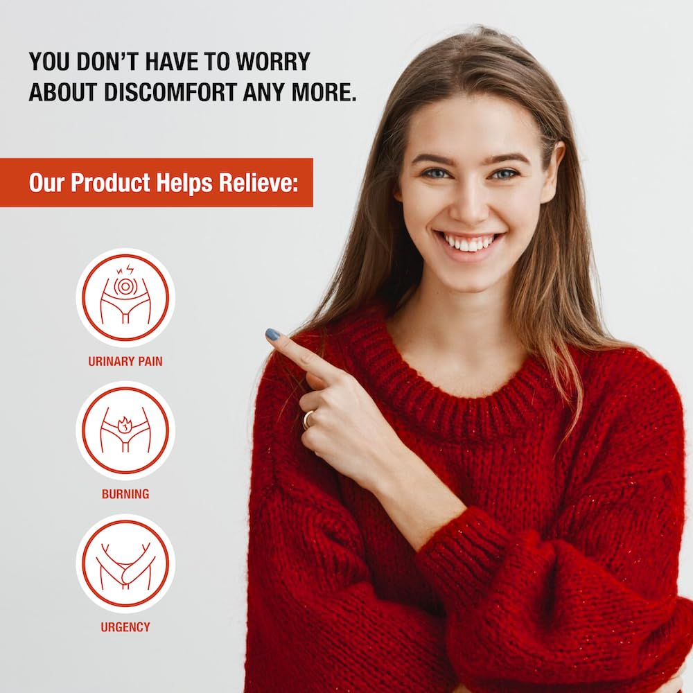 Puregen Labs Urinary Pain Relief | Phenazopyridine HCl 99.5mg Tablets | Maximum Strength OTC for Fast Relief of UTI Pain, Burning and Bladder discomfort – 72 Count Tablets - FENGGESTORE20