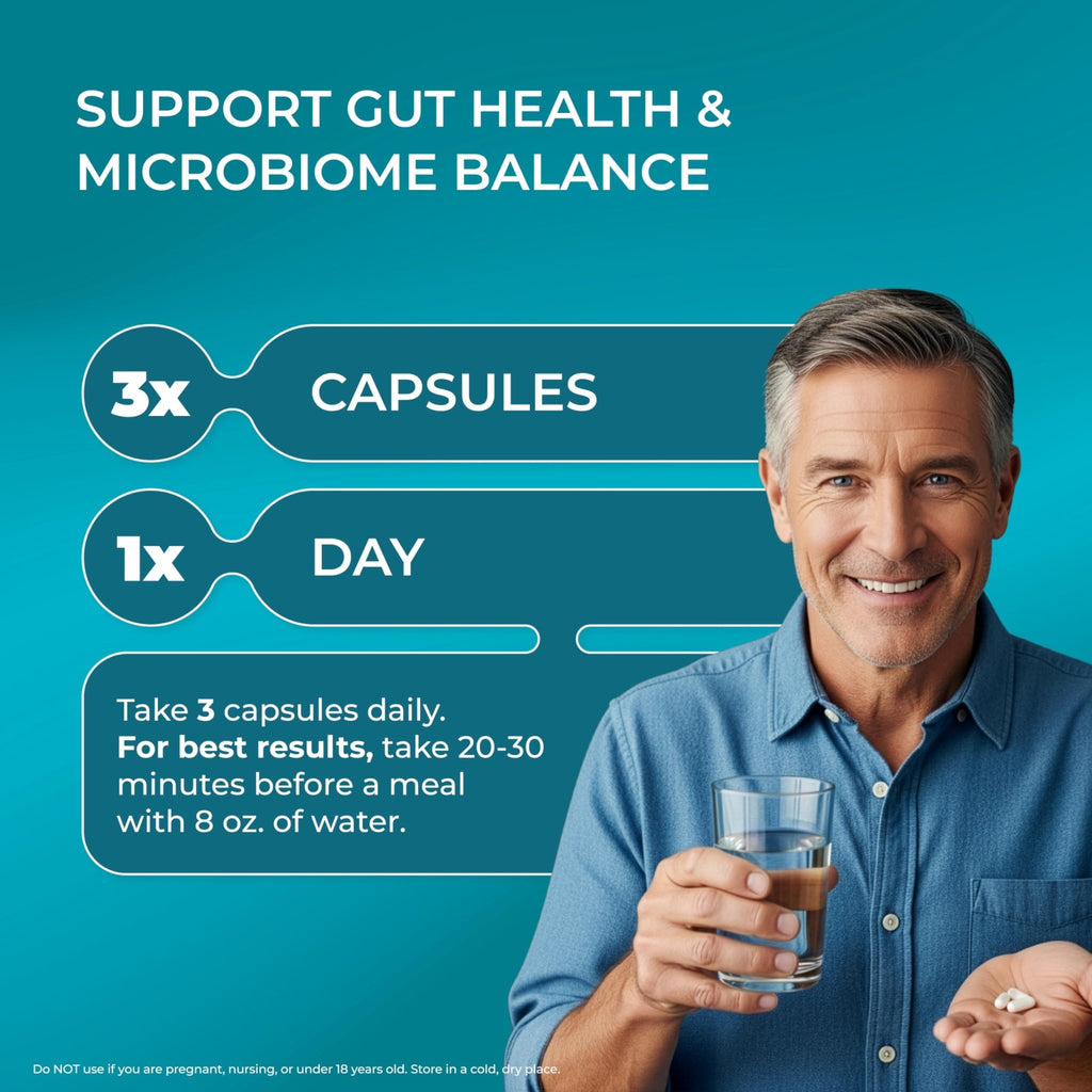 PUREHEALTH Research Improbiome - Prebiotic Fiber - Natural Support for Healthy Gut Prebiotics - Digestive Nutritional Supplements - with Jerusalem Artichoke, Apple Pectin & More - 90 Capsules - FENGGESTORE20