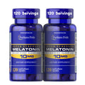 Puritan's Pride Premium Super Strength Melatonin 10mg Sleep Aid, Dietary Supplement for Sound, Restful, & Longer Sleep Support, 4 Month Supply, - FENGGESTORE20