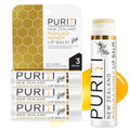 PURITI Manuka Honey Lip Balm – 3pack Soothing & Moisturizing, Enriched with Almond - FENGGESTORE20