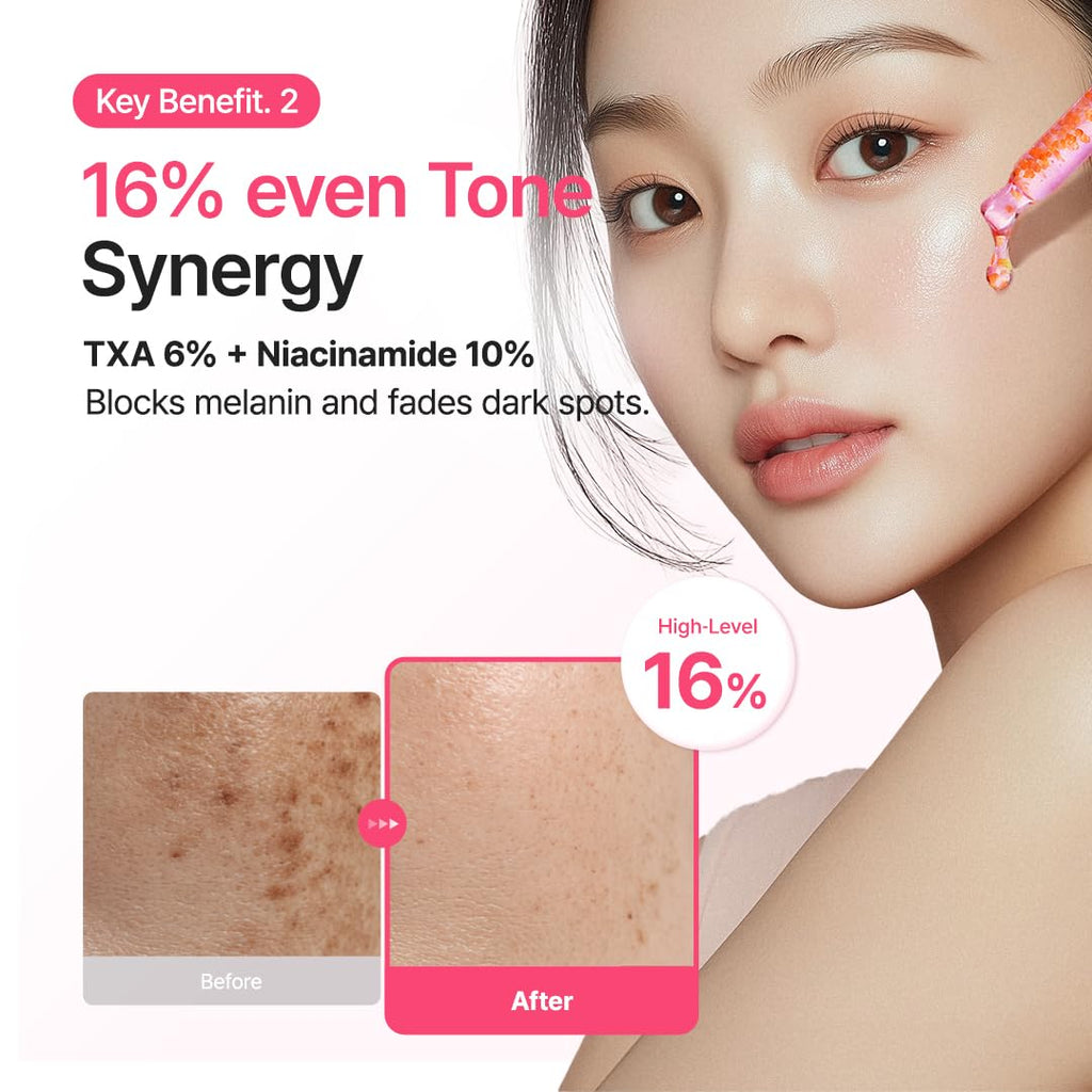 PURITO TXA 6% + Niacinamide 10% + Retinal Facial Serum | for Dark Spots, Hyperpigmentation, Uneven Tone - FENGGESTORE20