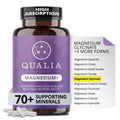 Qualia Magnesium+ | Doctor-Formulated. Premium Formula | High Bioavailability | 10 Forms of Magnesium & 70+ Minerals | Relaxed Mood, restful Sleep, & Exercise Recovery | 1 Month Supply - FENGGESTORE20