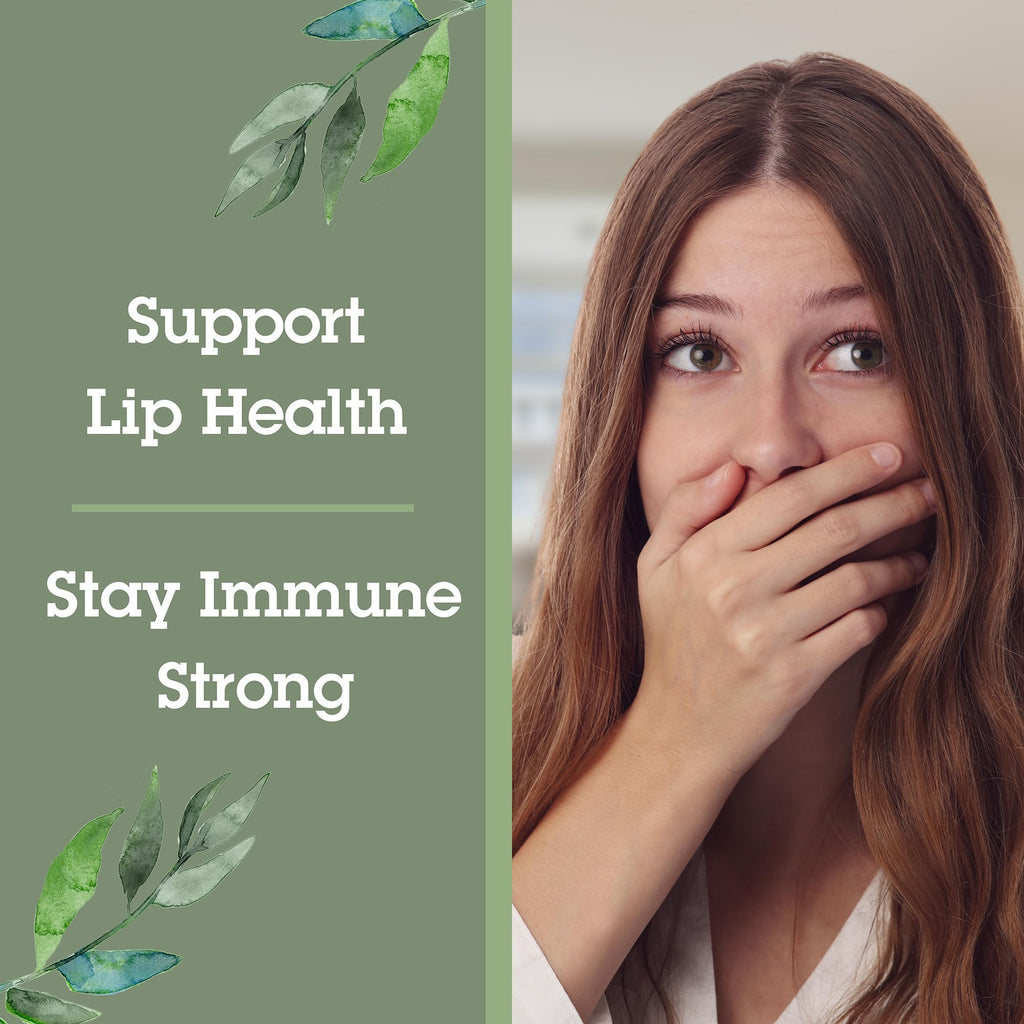 Quantum Health Super Lysine+ / Advanced Formula Lysine+ Immune Support with Vitamin C, Echinacea, Licorice, Propolis, Odorless Garlic - FENGGESTORE20