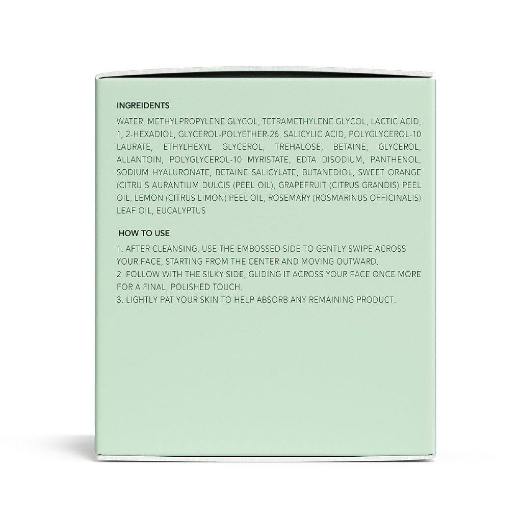 QUIA Toner Pads – AHA/BHA Dual-Action Exfoliate and Hydrate All in One – Soothing Formula for Sensitive Skin – Reduces Blackheads and Blemishes - FENGGESTORE20