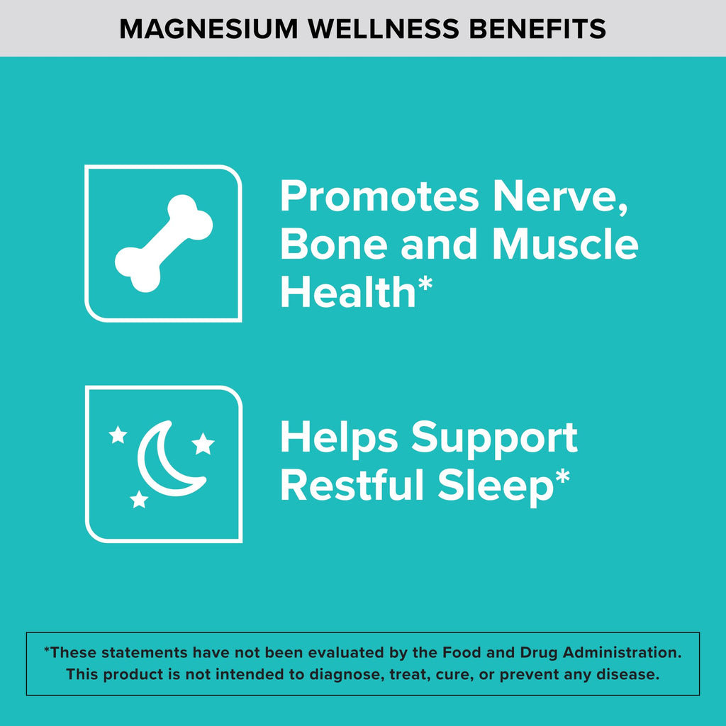 Qunol Magnesium Capsules 420mg, 100% DV, High Absorption Magnesium Supplement, Extra Strength, Bone and Muscle Health Supplement, 180 Count - FENGGESTORE20
