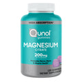 Qunol Magnesium Gummies for Adults, 200mg Elemental Magnesium (from 1,750mg Magnesium Citrate), High Absorption Magnesium Supplement, Supports Nerve, - FENGGESTORE20