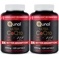 Qunol Ultra CoQ10 100mg, 3x Better Absorption, Patented Water and Fat Soluble Natural Supplement Form of Coenzyme Q10 - FENGGESTORE20