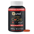 Qunol Ultra CoQ10 100mg Softgels- 3x Better Absorption, Antioxidant for Heart Health & Energy Production, Coenzyme Q10 Vitamins - FENGGESTORE20